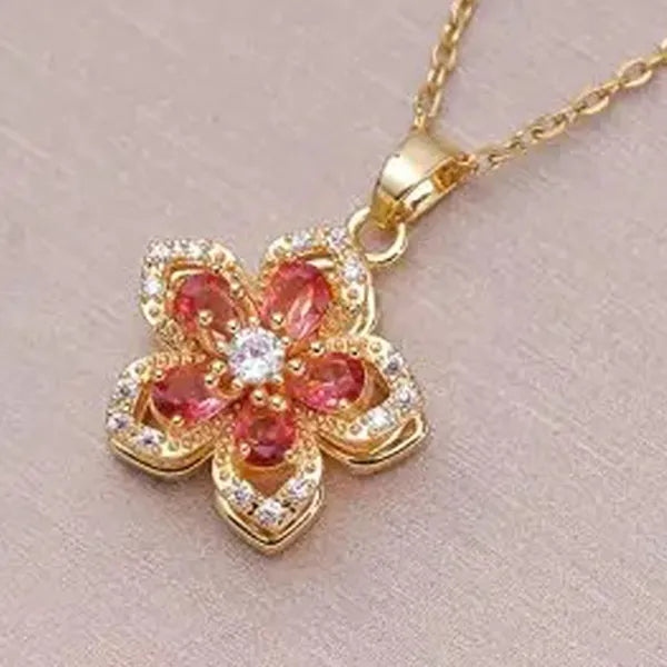 Spin Flower Anxiety Necklace